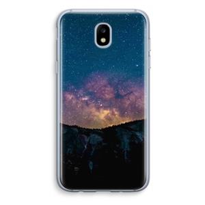CaseCompany Travel to space: Samsung Galaxy J5 (2017) Transparant Hoesje