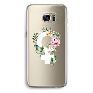 CaseCompany Venus: Samsung Galaxy S7 Edge Transparant Hoesje