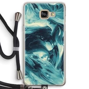 CaseCompany Dreaming About Whales: Samsung Galaxy A5 (2016) Transparant Hoesje met koord