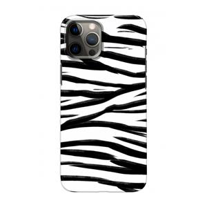 CaseCompany Zebra pattern: Volledig geprint iPhone 12 Pro Hoesje