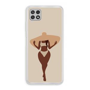 CaseCompany Let's get salty: Samsung Galaxy A22 4G Transparant Hoesje