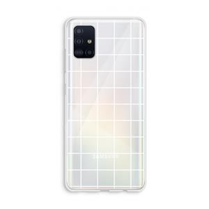 CaseCompany Rooster 2: Galaxy A51 4G Transparant Hoesje