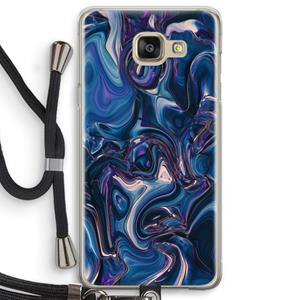 CaseCompany Mirrored Mirage: Samsung Galaxy A5 (2016) Transparant Hoesje met koord
