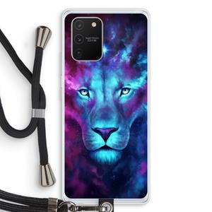 CaseCompany Firstborn: Samsung Galaxy S10 Lite Transparant Hoesje met koord