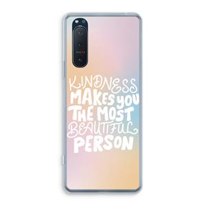 CaseCompany The prettiest: Sony Xperia 5 II Transparant Hoesje