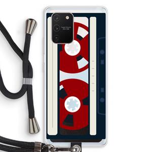 CaseCompany Here's your tape: Samsung Galaxy S10 Lite Transparant Hoesje met koord