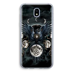 CaseCompany Sinister Wings: Samsung Galaxy J5 (2017) Transparant Hoesje