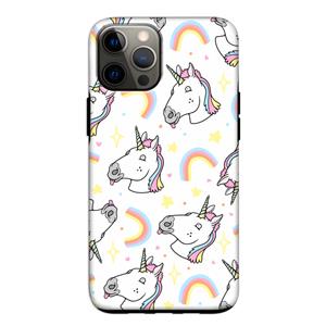 CaseCompany Rainbow Unicorn: iPhone 12 Tough Case