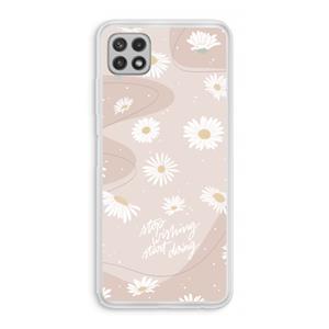 CaseCompany Daydreaming becomes reality: Samsung Galaxy A22 4G Transparant Hoesje