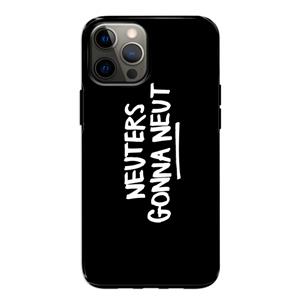 CaseCompany Neuters (zwart): iPhone 12 Tough Case
