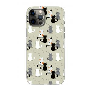 CaseCompany Katten: Volledig geprint iPhone 12 Pro Hoesje