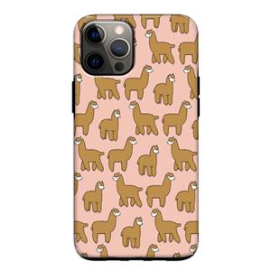 CaseCompany Alpacas: iPhone 12 Tough Case