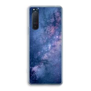 CaseCompany Nebula: Sony Xperia 5 II Transparant Hoesje
