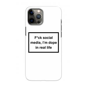 CaseCompany I'm dope: Volledig geprint iPhone 12 Pro Hoesje