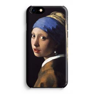 CaseCompany The Pearl Earring: iPhone 8 Volledig Geprint Hoesje