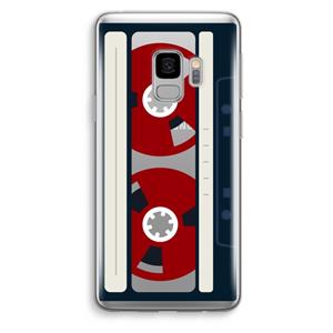 CaseCompany Here's your tape: Samsung Galaxy S9 Transparant Hoesje