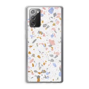 CaseCompany Terrazzo N°8: Samsung Galaxy Note 20 / Note 20 5G Transparant Hoesje