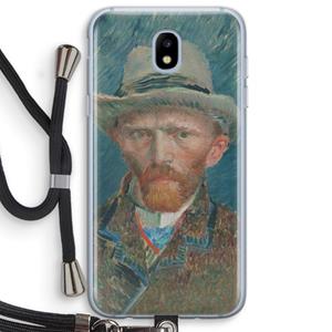 CaseCompany Van Gogh: Samsung Galaxy J5 (2017) Transparant Hoesje met koord