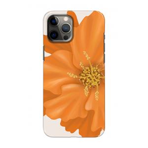 CaseCompany Orange Ellila flower: Volledig geprint iPhone 12 Pro Hoesje