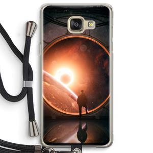 CaseCompany Ephemeral: Samsung Galaxy A5 (2016) Transparant Hoesje met koord