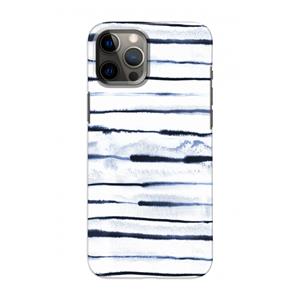 CaseCompany Ink Stripes: Volledig geprint iPhone 12 Pro Hoesje