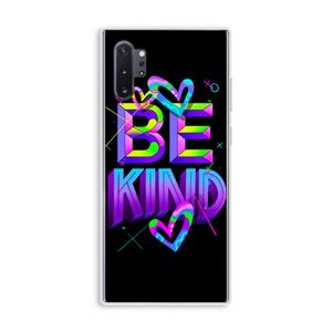 CaseCompany Be Kind: Samsung Galaxy Note 10 Plus Transparant Hoesje