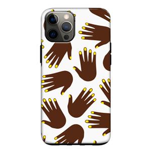 CaseCompany Hands dark: iPhone 12 Tough Case