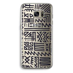 CaseCompany Marrakech print: Samsung Galaxy S7 Edge Transparant Hoesje