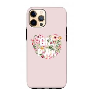 CaseCompany GRL PWR Flower: iPhone 12 Pro Max Tough Case