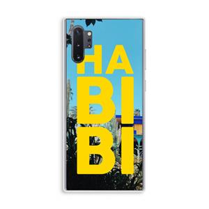 CaseCompany Habibi Majorelle : Samsung Galaxy Note 10 Plus Transparant Hoesje