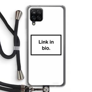 CaseCompany Link in bio: Samsung Galaxy A12 Transparant Hoesje met koord