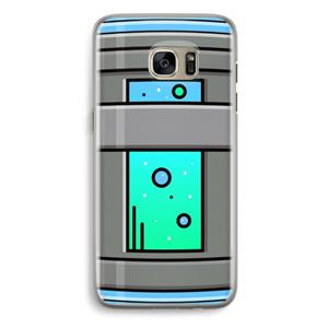 CaseCompany Chug Bottle: Samsung Galaxy S7 Edge Transparant Hoesje