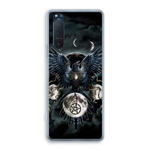 CaseCompany Sinister Wings: Sony Xperia 5 II Transparant Hoesje