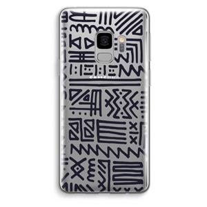 CaseCompany Marrakech print: Samsung Galaxy S9 Transparant Hoesje