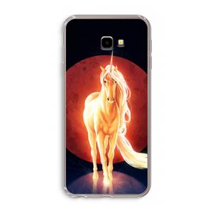 CaseCompany Last Unicorn: Samsung Galaxy J4 Plus Transparant Hoesje