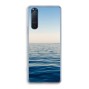 CaseCompany Water horizon: Sony Xperia 5 II Transparant Hoesje