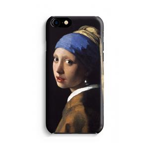 CaseCompany The Pearl Earring: Volledig geprint iPhone SE 2020 Hoesje