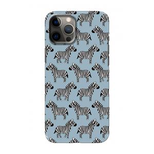 CaseCompany Zebra: Volledig geprint iPhone 12 Pro Hoesje