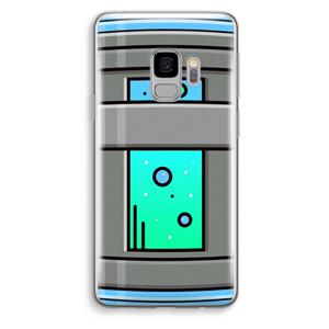 CaseCompany Chug Bottle: Samsung Galaxy S9 Transparant Hoesje
