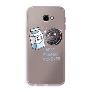 CaseCompany Best Friend Forever: Samsung Galaxy J4 Plus Transparant Hoesje