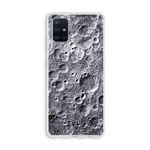 CaseCompany Maanlandschap: Galaxy A51 4G Transparant Hoesje