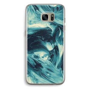 CaseCompany Dreaming About Whales: Samsung Galaxy S7 Edge Transparant Hoesje