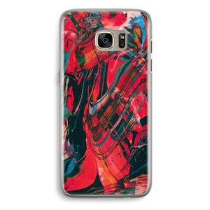 CaseCompany Endless Descent: Samsung Galaxy S7 Edge Transparant Hoesje