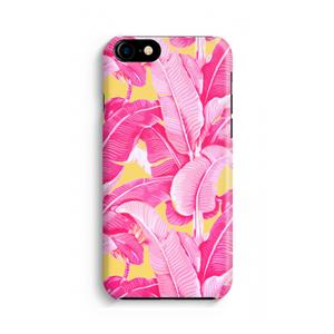 CaseCompany Pink Banana: Volledig geprint iPhone SE 2020 Hoesje
