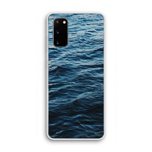 CaseCompany Oceaan: Samsung Galaxy S20 Transparant Hoesje