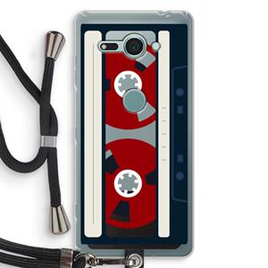 CaseCompany Here's your tape: Sony Xperia XZ2 Compact Transparant Hoesje met koord
