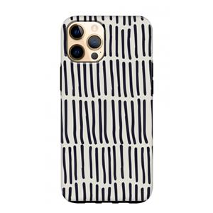 CaseCompany Moroccan stripes: iPhone 12 Pro Max Tough Case