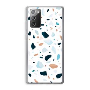 CaseCompany Terrazzo N°13: Samsung Galaxy Note 20 / Note 20 5G Transparant Hoesje