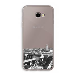 CaseCompany Marrakech Skyline : Samsung Galaxy J4 Plus Transparant Hoesje
