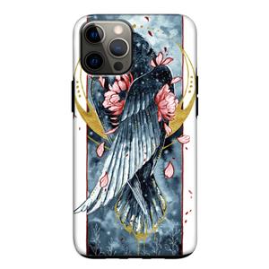 CaseCompany Golden Raven: iPhone 12 Tough Case